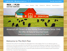 Tablet Screenshot of myrichplan.com